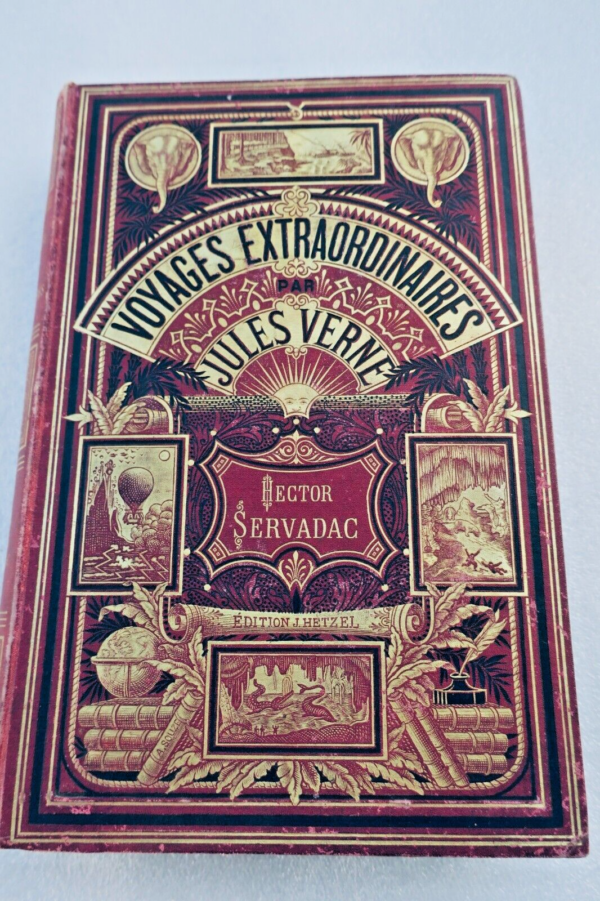 Verne Hector Servadac. Voyages et aventures à travers le monde solaire HETZEL