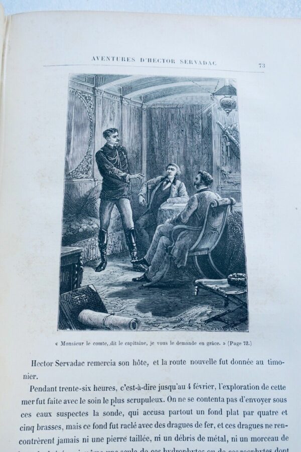 Verne Hector Servadac. Voyages et aventures à travers le monde solaire HETZEL – Image 8