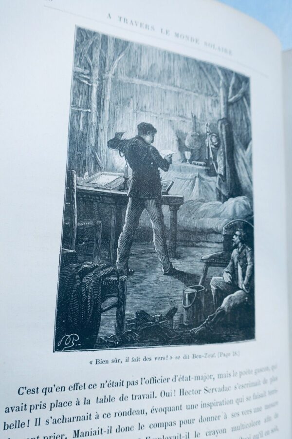 Verne Hector Servadac. Voyages et aventures à travers le monde solaire HETZEL – Image 9