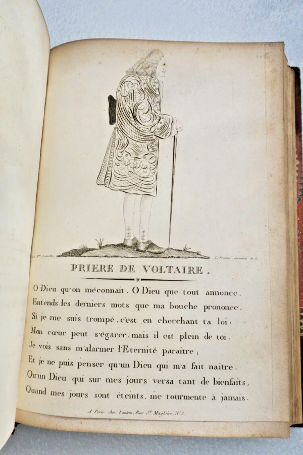 Voltaire 178 portraits, frontispices...gravures sur cuivre, acier, eaux-fortes – Image 15