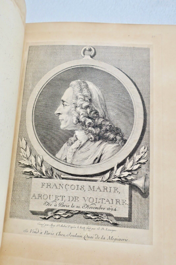 Voltaire 178 portraits, frontispices...gravures sur cuivre, acier, eaux-fortes – Image 5