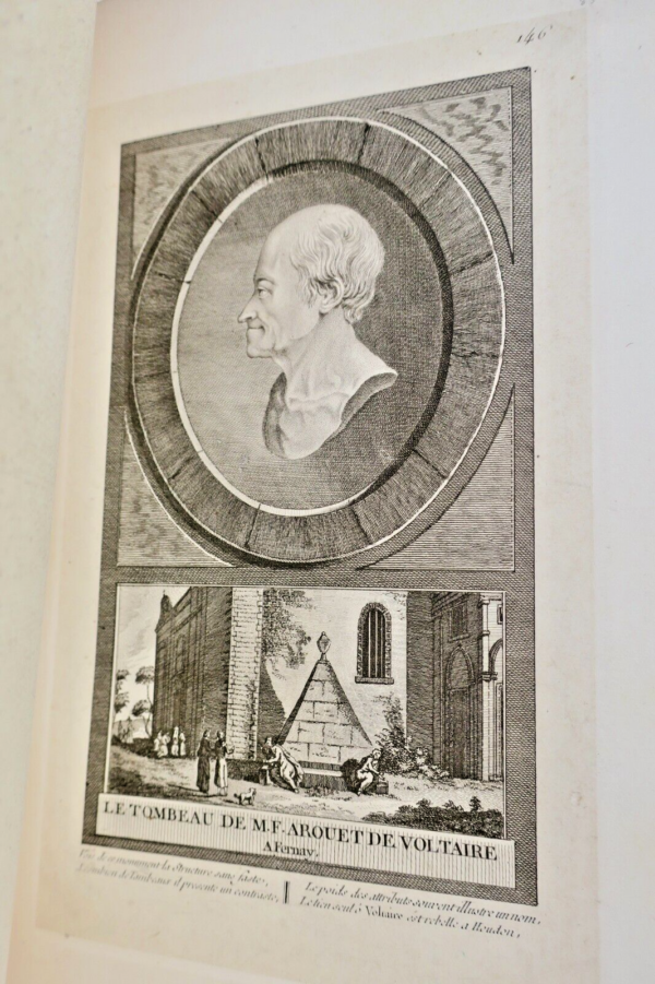 Voltaire 178 portraits, frontispices...gravures sur cuivre, acier, eaux-fortes – Image 10