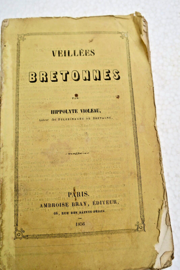 bratagne Violeau Hyppolyte Veillées Bretonnes 1856