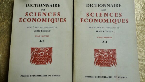 économie Dictionnaire des sciences économiques