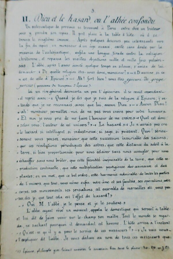 écriture LECTURES MANUSCRITES OU COLLECTION DE PLUS DE 100 ECRITURES – Image 10