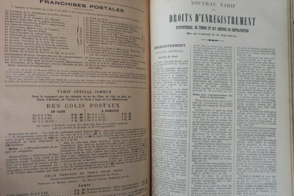 Agenda et Annuaire de la Magistrature, du Barreau, du Notariat 1898 – Image 5