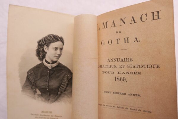 Almanach de Gotha 1869 Annuaire généalogique, diplomatique et statistique... – Image 12