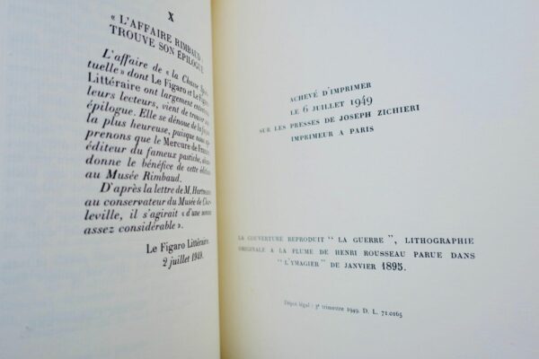 André Breton Flagrant délit, Rimbaud devant la conjuration de l'imposture et du – Image 7