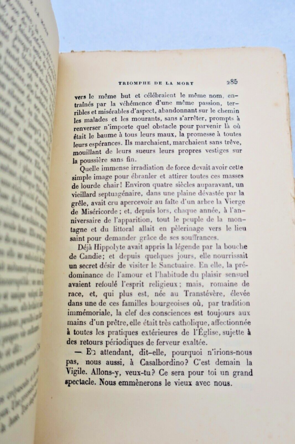 Annunzio Gabriele "Triomphe de la mort "Les romans de la rose" – Image 3