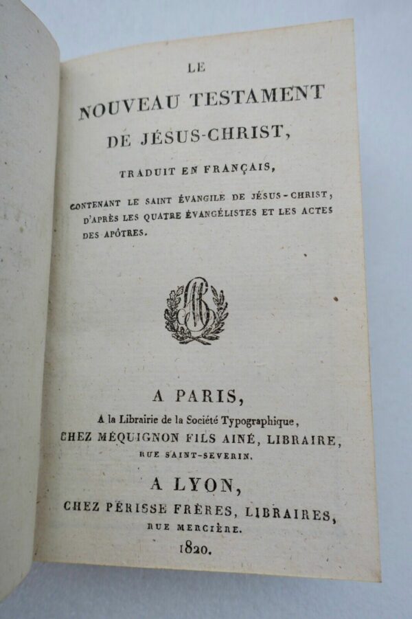 Bible le nouveau testament 1820 mini – Image 9