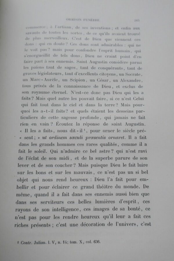 Bossuet, (Jacques Bénigne). Les Oraisons funèbres 1874 – Image 5