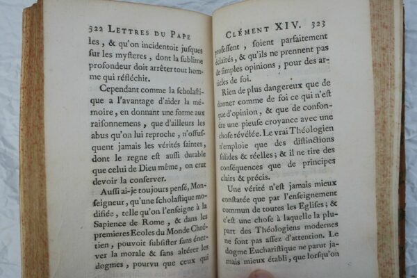 CARACCIOLI Lettres interessantes du Pape Clement XIV 1776 – Image 8