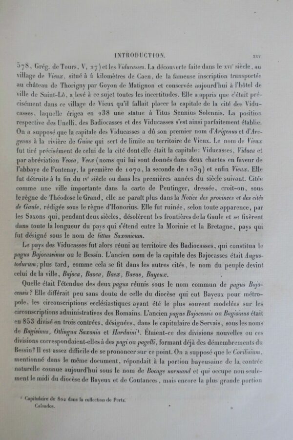 Calvados Dictionnaire topographique du département du Calvados,1883 – Image 8