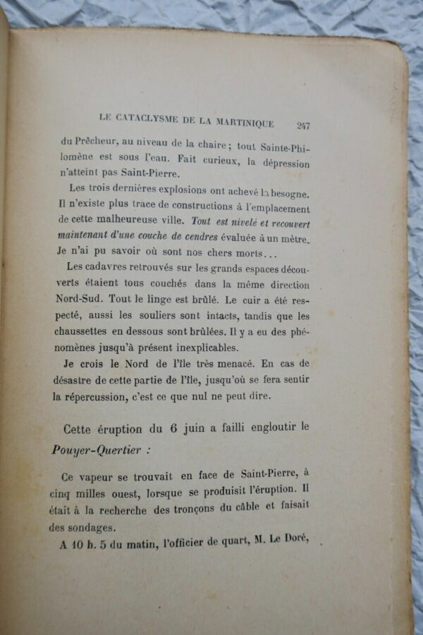 FLAMMARION M. CAMILLE LES ERUPTIONS VOLCANIQUES ET LES TREMBLEMENTS DE TERRE... – Image 3