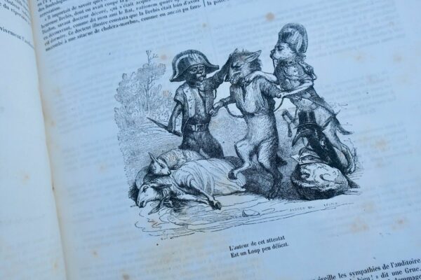 GRANDVILLE Scènes de la vie publique et privée des animaux 1852 – Image 3