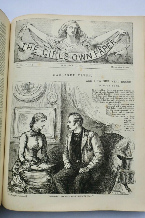 Girl's Own Annual Periodical 1882 – Image 9