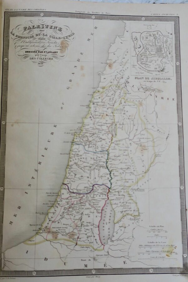 Historical Atlas - Ancient Maps for the Use of Colleges 1843 – Image 10