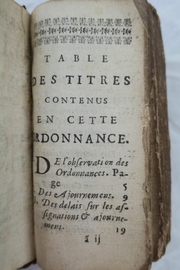 Mini Ordonnance de louis XIV roy de France et .. Coutume du pays de Normandie – Image 5