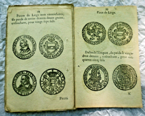 Monnaie déclaration du Roy portant sur les monnoyes d'Argent 1640 – Image 3