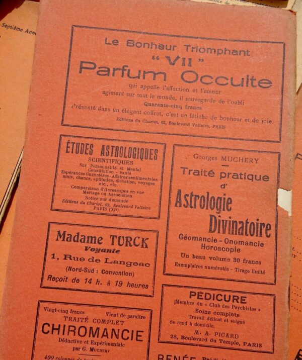 Occulto Il Chariot. Rivista Mensile Psicologia Sperimentale E Di Occulto – Image 9