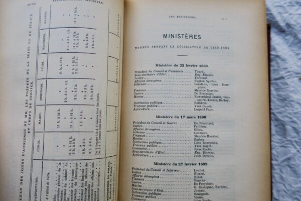 PRESSE - ANNUAIRE Annuaire de la Presse Française et du monde politique 1895 – Image 5