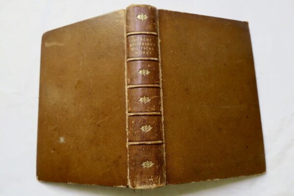 Poetical Works of Robert Browning 1896 binding Bumpus – Image 3