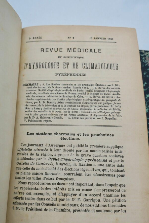 Pyrénée Revue médicale et scientifique d'hydrologie & de climatologie pyrénéenne – Image 5