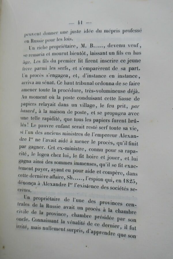 RUSSIE  DOLGOROUKOW (Prince Pierre). La Vérité sur la Russie 1860 – Image 6