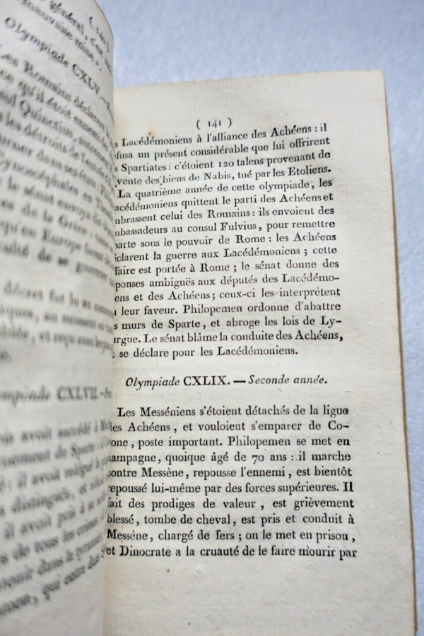 Tables Chronologiques de l'Histoire Ancienne et Moderne Prytanée 1803 – Image 5