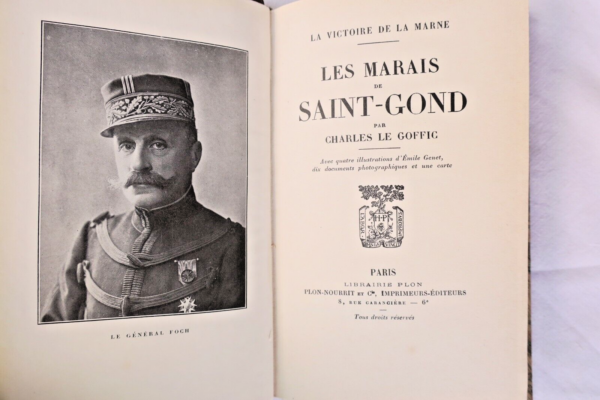 guerre LE GOFFIC La victoire de la Marne. Les Marais de Saint-Gond