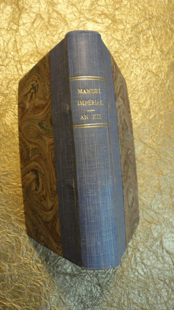 manuel impérial ou répertoire historique  1804