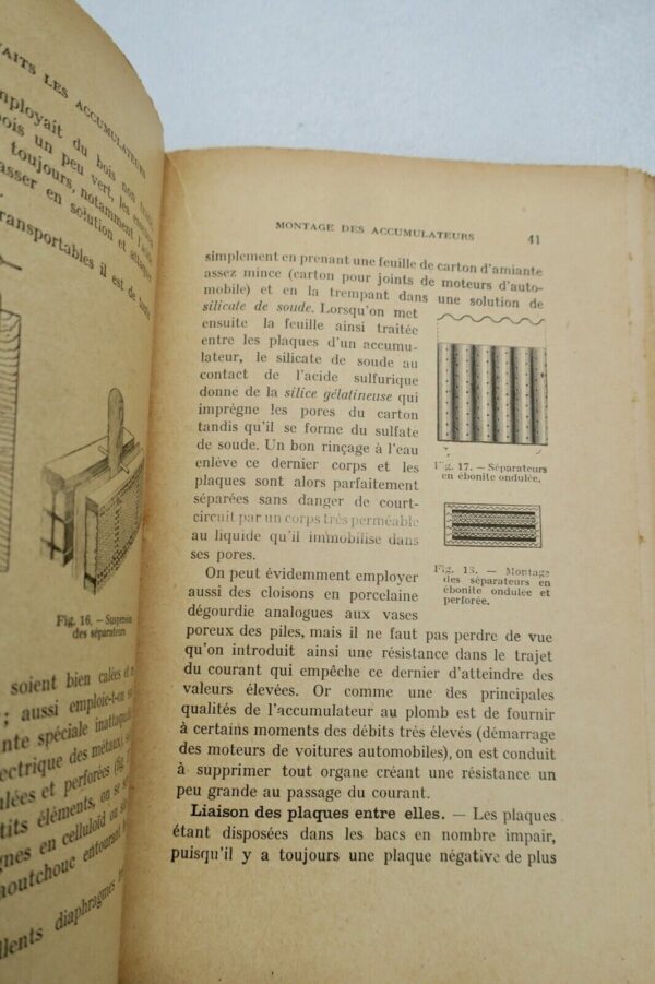 ACCUMULATEURS ELECTRIQUES - COMMENT ILS SONT FAITS COMMENT ON RECHARGE 1929 – Image 5