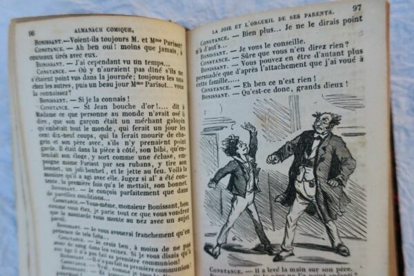 Almanach Comique Pittoresque Drolatique Critique et Charivarique 1858,1859, 1860 – Image 7