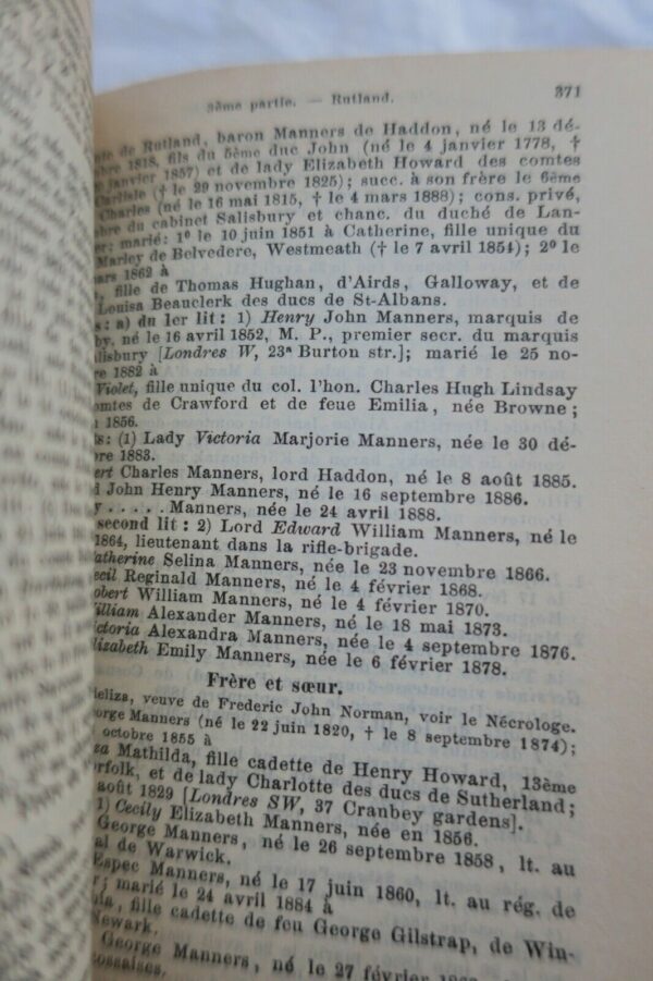 Almanach de Gotha 1890 Annuaire généalogique, diplomatique et statistique... – Image 5