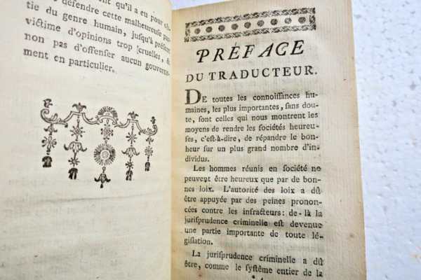 Beccaria Traité Des Straftaten Und Sätze 1771 – Image 8