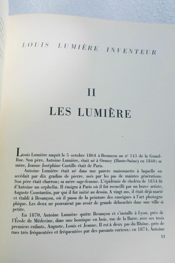 Cinema BESSY LO DUCA Louis Lumière inventeur – Image 8