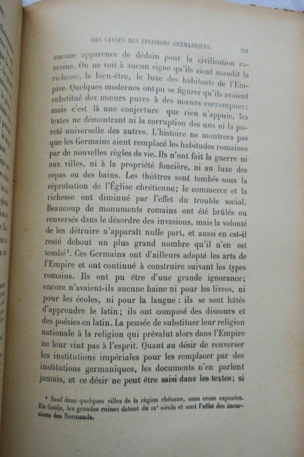 Coulanges H. des institutions politiques de l'ancienne F. invasion germanique – Image 4