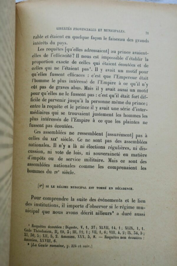 Coulanges H. des institutions politiques de l'ancienne F. invasion germanique – Image 7