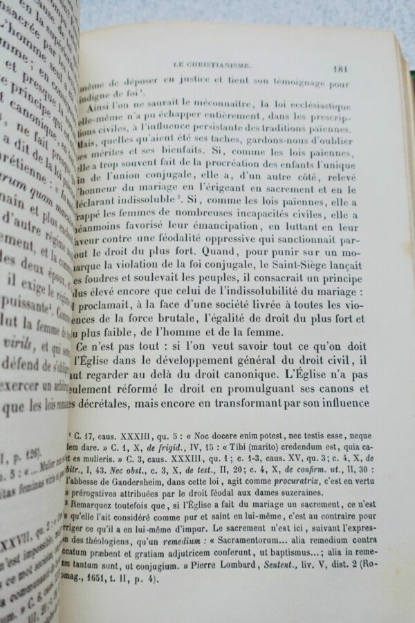 FEMME  Etude sur la condition privée de la femme dans le droit ancien..1885 – Image 4