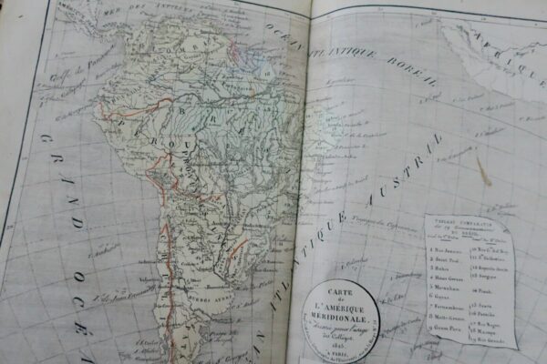 Geographical Atlas Prepared Under The Direction Of The Royal Council 1826 – Image 9