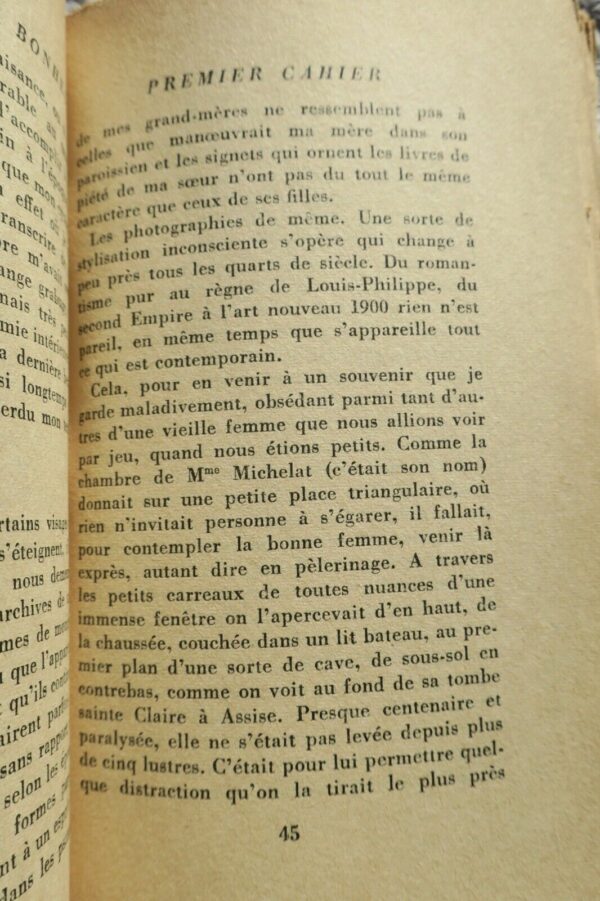 JOUHANDEAU RÉFLEXIONS SUR LA VIE ET LE BONHEUR Gallimard, 1958 – Image 5