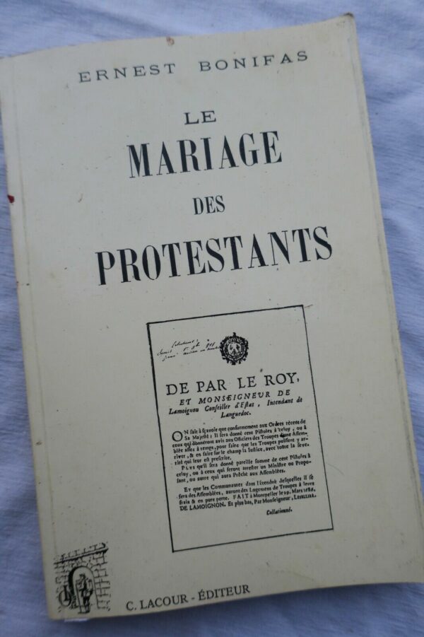 Mariage des Protestants