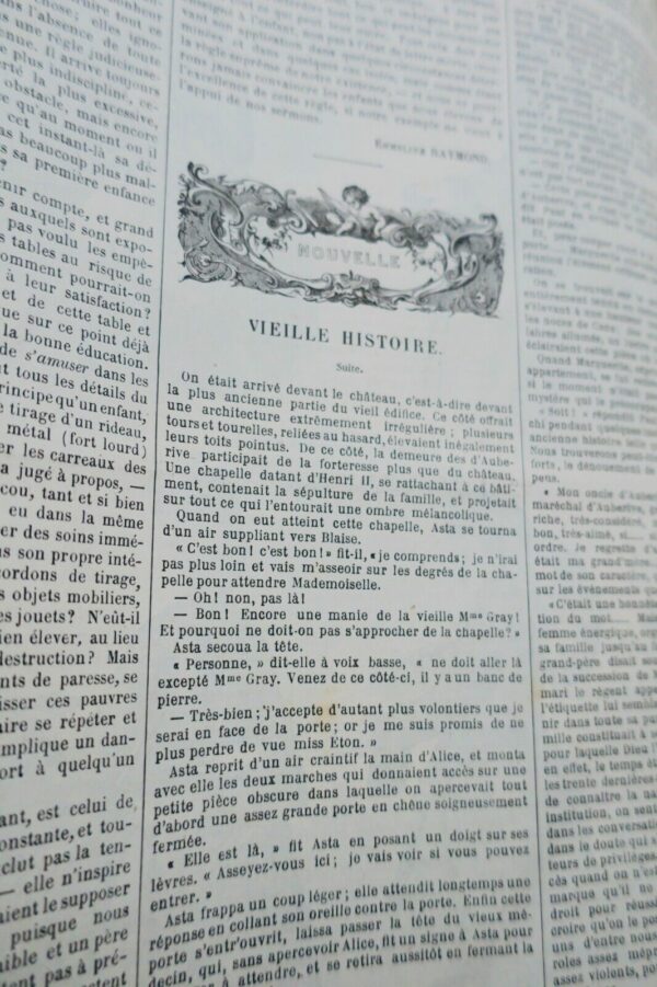 Mode Illustrée. Journal de la Famille 1870 – Image 5