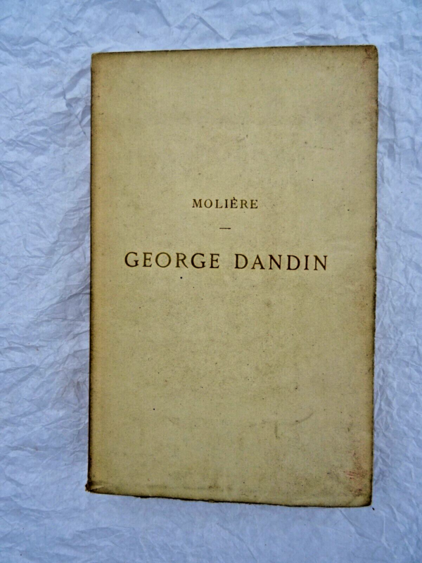 Molière George Dandin, sur vergé nté – Image 3