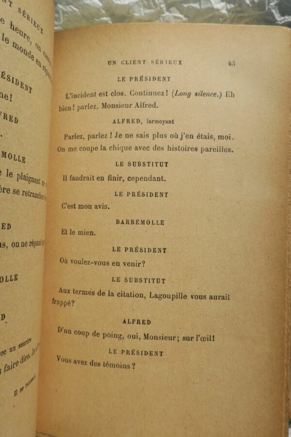 STEINLEN COURTELINE Georges : Un client sérieux (1897). – Image 4