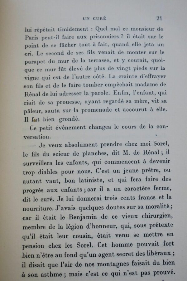 STENDHAL. LE ROUGE ET LE NOIR sur vélin – Image 6