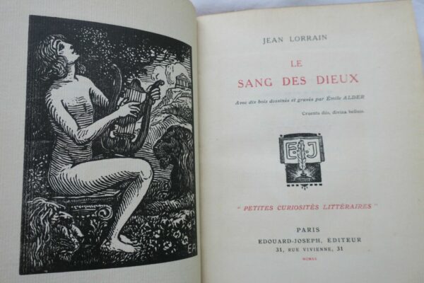 Sang des Dieux 1920