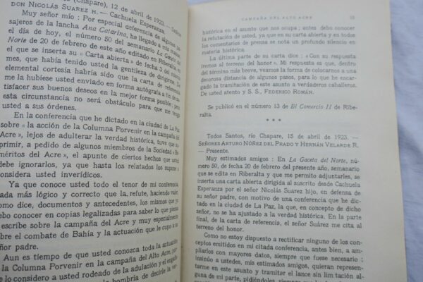 Suares Anotaciones y Documentos Sobre La Campana Del Alto Acre 1902-1903 – Image 7