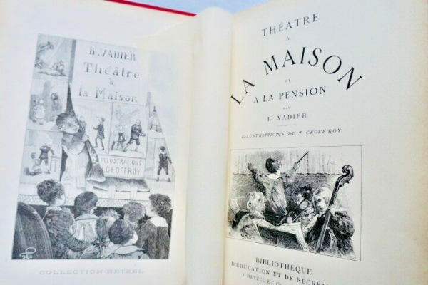 VADIER  Théâtre à la maison et à la pension HETZEL – Image 4