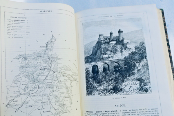 VERNE (Jules) GEOGRAPHIE ILLUSTREE DE LA FRANCE ET DE SES COLONIES Hetzel – Image 7